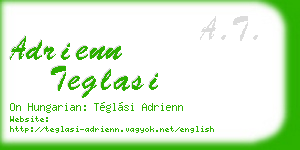 adrienn teglasi business card